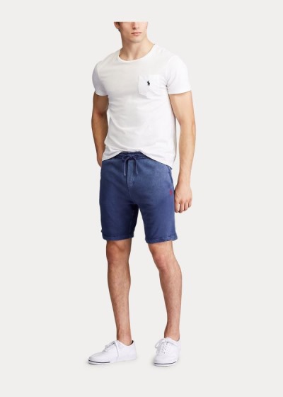 Polo Ralph Lauren Cotton Spa Terry Shorts Herre Danmark (RHWDO8675)